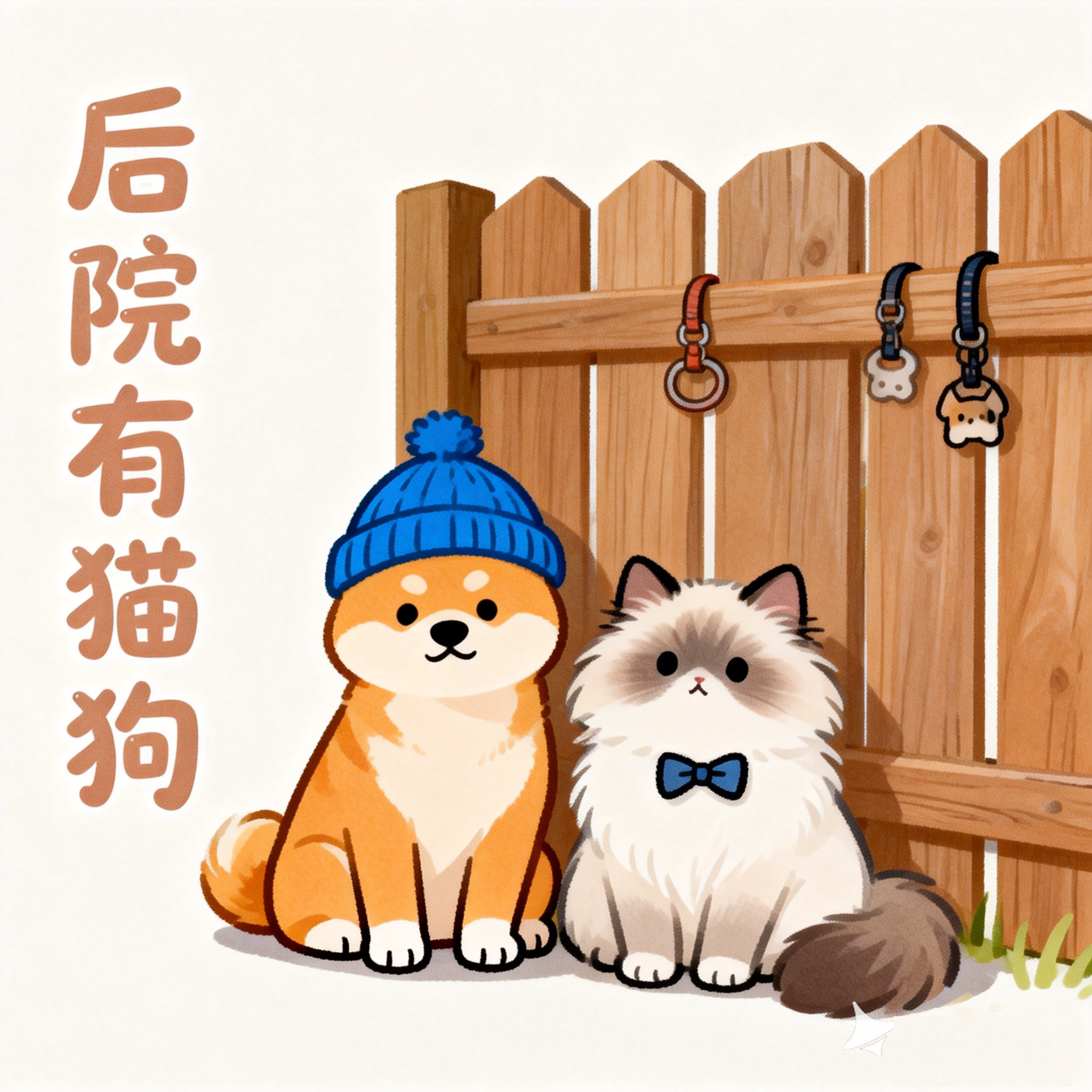 后院有猫狗