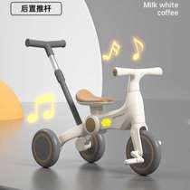 Toy car can be folded and sit on double pedals for children and infants new baby tricycle stroller for children