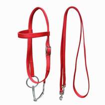 Reins chew bit double-layer water rein fork reinforced webbing ring chew mouth halter special price bridle bit