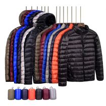 New autumn and winter Down jacket mens fashion hooded super
