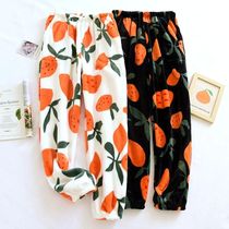 Autumn Winter Warm Sleepwear Women Pajama Pants PJ Pijama