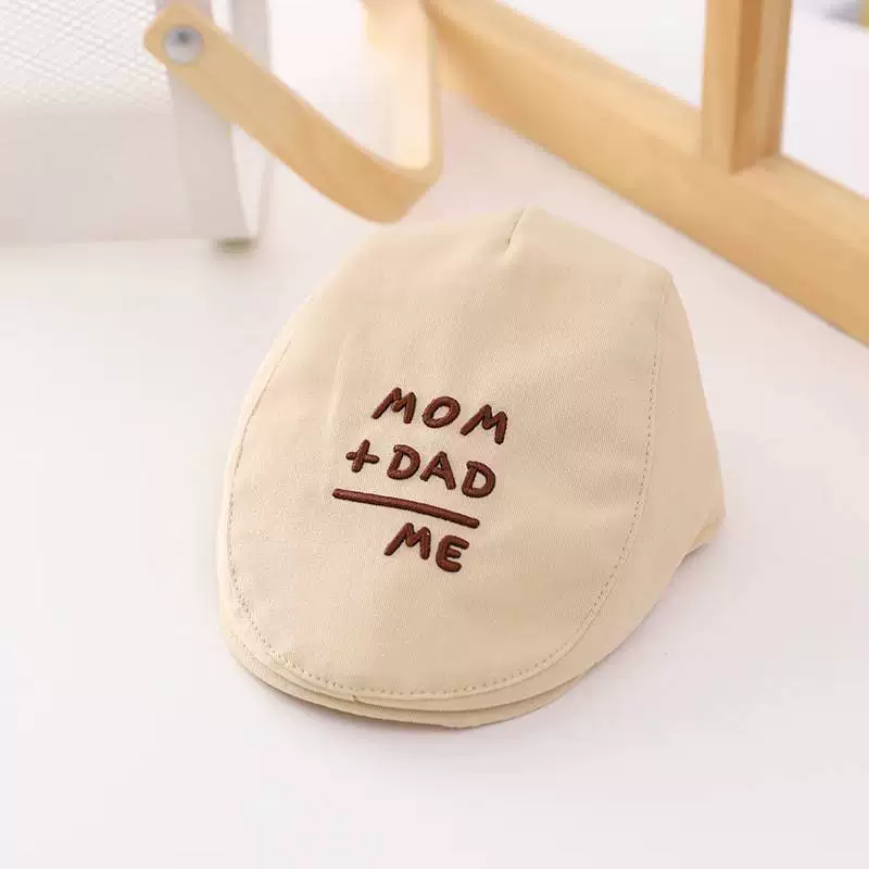 [Внешняя торговля MOM. вышитый детский берет новая детская шапка британский стиль]