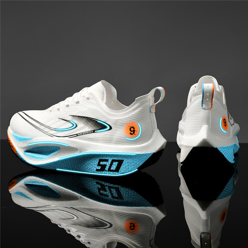 Zhijing 3 Running Shoes for Men, 2026 Spring New Model, Ultra-Light Shock-Absorbing Km Marathon Racing Professional Sports Running Shoes