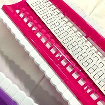 Cross-stitch wire organizer 50-bit wire winding wire organizer embroidery tool artifact winding board can tie mark color number pins
