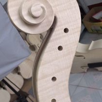 High-end cello European material white blank European material cello white stubble piano