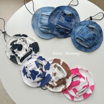 Cat Hat Cowboy Busy Pet Fisherman Hat Dog German Cat Hairless Cat Sun Hat Summer Sun Protection Dew Ears