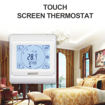 Intelligent electric floor heating thermostat panel temperature control switch controller digital display thermostat controller 2-year warranty