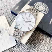 Second-hand Longines Boya series automatic mechanical watch Swiss waterproof steel belt original movement watch