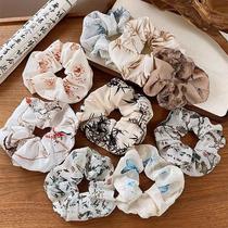 New Chinese style large intestine hair band for women 2024 new high-end hair rope high elastic rubber band headband ancient style headwear