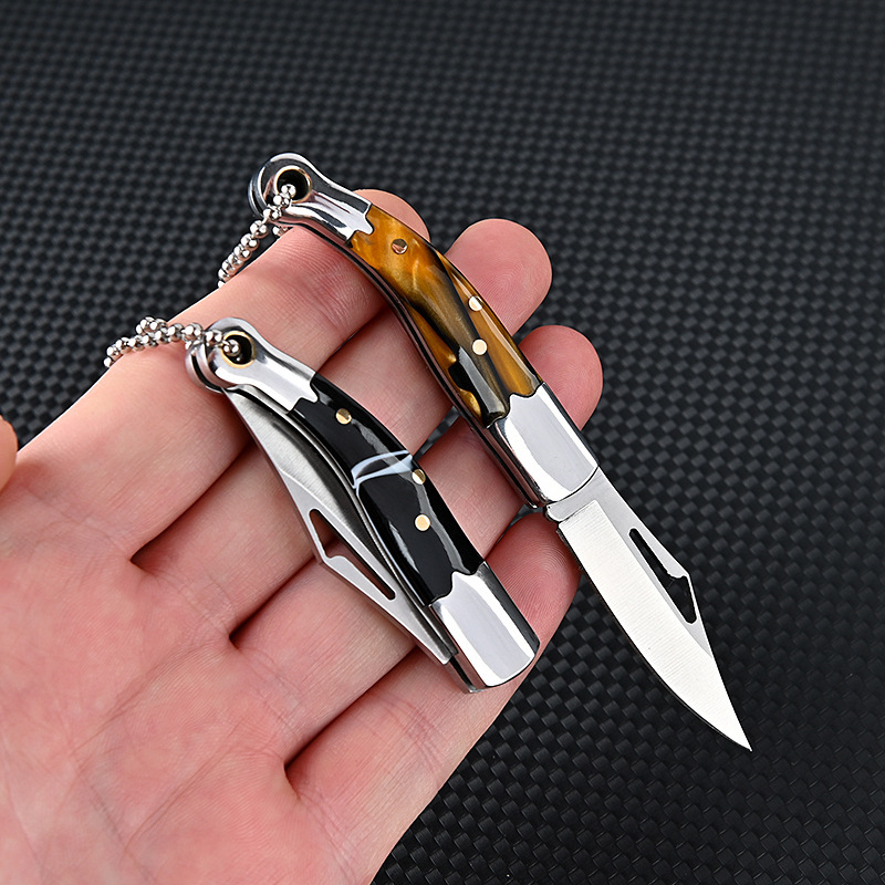 German Imported Longquan Stainless Steel Folding Knife, Sharp and High Hardness, Mini Portable Multifunctional Fruit Knife German Imported Longquan Stainless Steel Folding Knife, Sharp and High Hardness, Mini Portable Multifunctional Fruit Knife