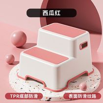 Ladder stool household two-step ladder step foot high and low stool ladder chair dual-purpose kitchen climbing stool car wash stool two-step stool