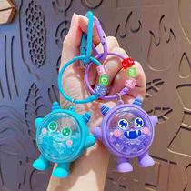 Creative fragrance beads little devil shaker key chain pendant car hanging chain school bag accessories fragrance small gifts