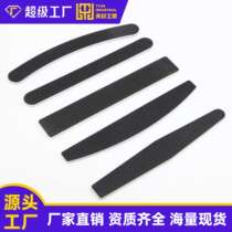 Factory custom-made manicure tools nail files black nail polishing strips manicure shaping and polishing strips thickening