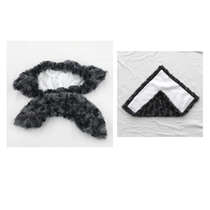 Funuo professional rose velvet skate shoe cover towel set men and women adult children figure skating water-absorbent waterproof