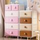 Storage cabinet drawer-style household living room miscellaneous children's clothing E toys sorting snack storage cabinet bedroom bedside