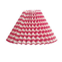 Pleated lampshade Internet celebrity table lamp fabric cover shell living room hotel bedside floor lamp accessories