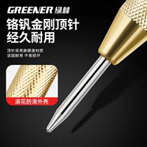 Green forest automatic high hardness center punch drilling positioning punch punch dot spring setter fitter punch nail