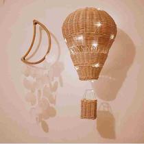 Ins style hand-woven rattan hot air balloon childrens room preschool education place photography agency home decoration supplies