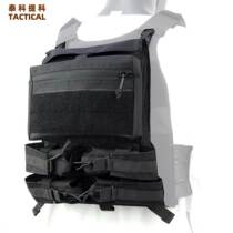 Multifunctional tactical vest extended back panel combat training vest combination expansion storage bag tactical vest back panel