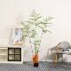 Simulated Green Plant Golden Monkey Fern Indoor Living Room Bedroom Bionic Green Plant Golden Fern Outdoor Courtyard Decorative Potted Plant