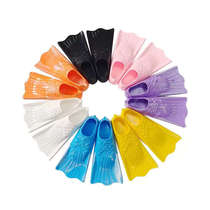 Fins swimming special for adults and children diving training duck feet mens breaststroke freestyle silicone short fins for women