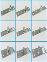 Floor spring door top shaft door shaft floor spring accessories seven-character iron upper shaft T-type quick-loading piece quick-loading door shaft center thimble