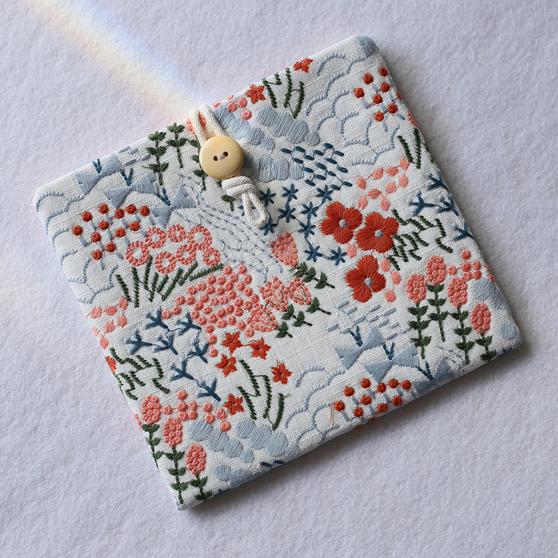 Akira Minagawa's Embroidered Protective Case Is Suitable for Ireader Ocean 45, Wenstone Leaf 5, Inner Sleeve for Kindle Kpw2 Oasis 3