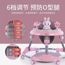 Car baby baby multi-functional anti-rollover girl boy anti-o-leg childrens music walker factory direct sale