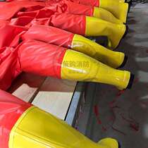 Light and heavy-duty firefighting one-piece chemical protective clothing anti-virus and chemical protective clothing acid-base sealing biochemical ammonia gas and liquid ammonia protective clothing