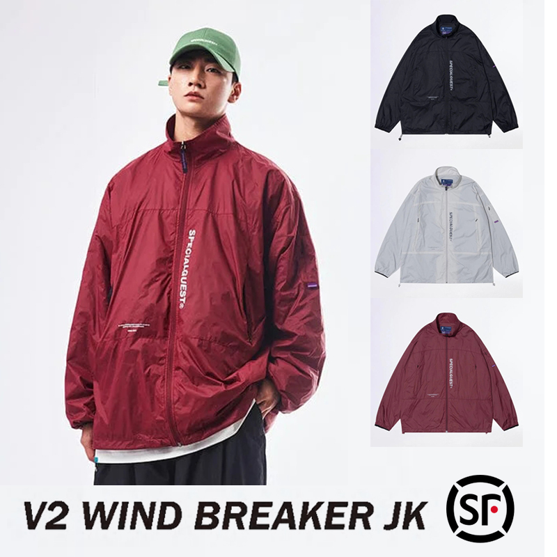 W23 Specialgust Official V2 Wind Breaker Jacket Windproof and Waterproof Loose Ski Jacket Thin Style