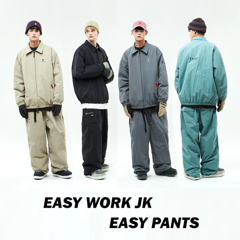 Specialguest Official Easy Work Pants Ski Wear Ski Pants Warm Windproof Waterproof Snowboarding