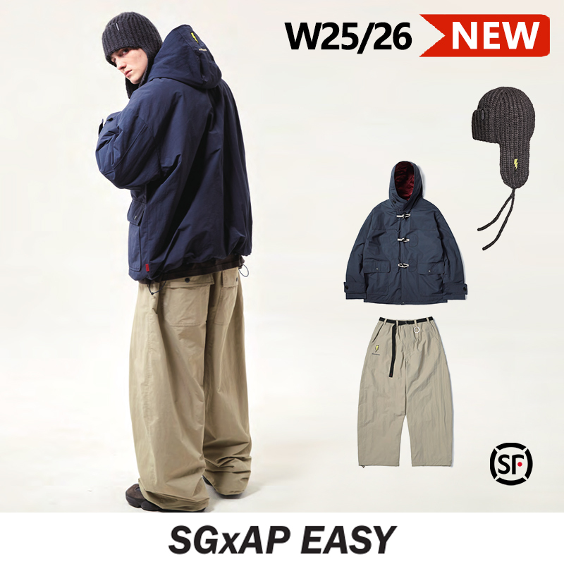 Special Guest ®    X Andre Park Co-Branded Snowboard Suit, Snow Pants, Cold Weather Hat, Beanie