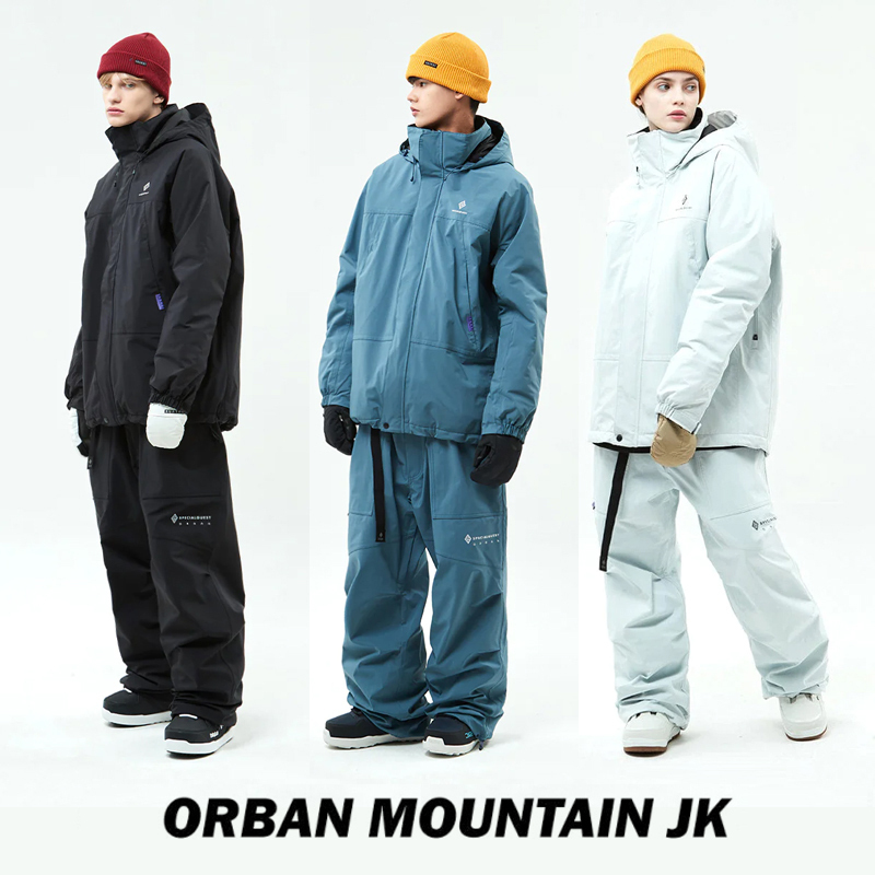 Specialguest Official Orban Mountain 3L Snowboard Jacket and Ski Pants Padded Top