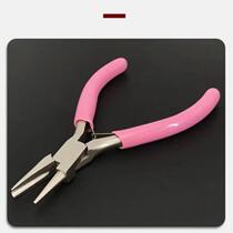 Needle pliers material package diagonal pliers vise small pliers industrial poke needle wire winding pliers mini pliers round nose pliers grooved ultra-low