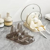 Pot lid chopping board rack kitchen countertop spatula spoon drain rack chopping board storage rack placer to store sundries and fix