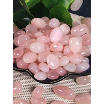 Xinjiang Nanjing Yuhua Stone Natural Pink Crystal Pink Pebbles Small Stones Succulent Pavement Flower Pots Hydroponics