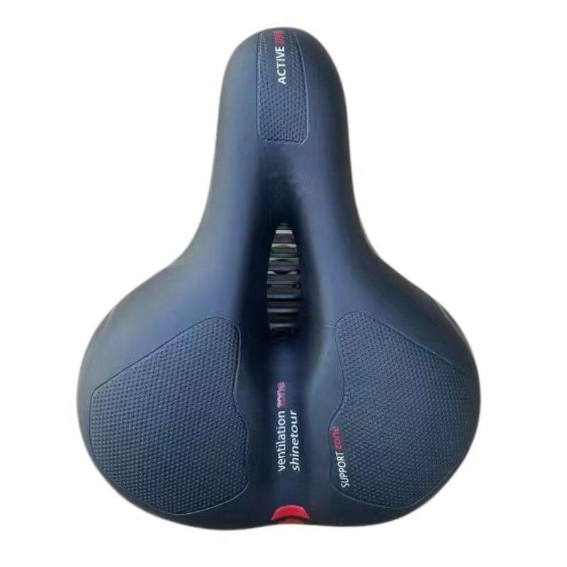 Thickened and widened ultra-soft mountain bike bicycle indoor exercise bike dynamic M bicycle electric bicycle seat cushion seat cover bag