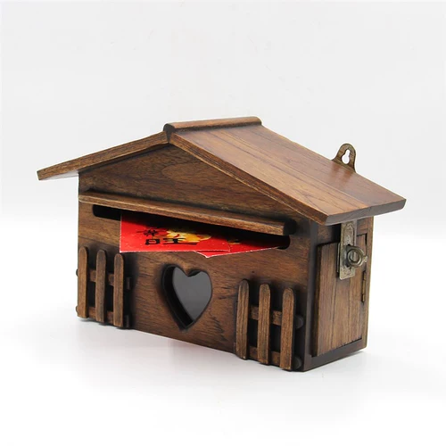 Деревянный настенный аксессуар, деревянная хижина, ограждение, антикварная система хранения