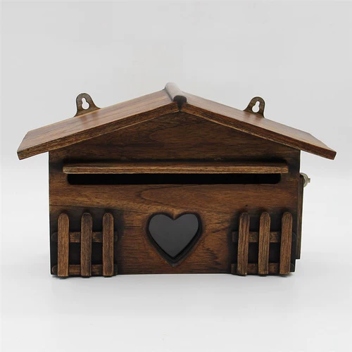 Деревянный настенный аксессуар, деревянная хижина, ограждение, антикварная система хранения