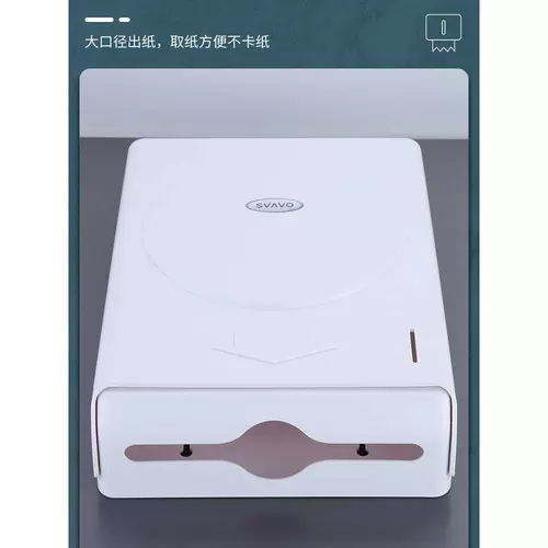 Ruiwo большие мощности вытрите общедоступный туалет отеля ручной коробки в общественном туалете в общественном туалете, чтобы вытереть туалет.