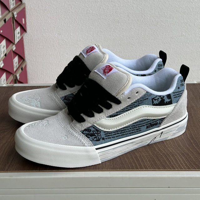 Ono co-branded Bubble Mart Knu skool Hirono bread shoes wide canvas shoes men's and women's skateboard shoes