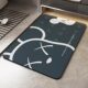 Bathroom Floor Mat, Non-Slip Mat for Bathroom Entrance, Diatomaceous Earth Absorbent Mat, Quick-Drying Cartoon Household Carpet