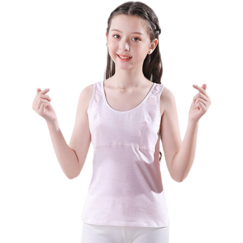 Girls' developmental vests 9-12 years old girls junior high school students bra  10 children middle and old children's cotton underwear -  -  Buy China shop at Wholesale Price By Online English Taobao Agent