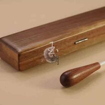 Concert baton walnut boxed baton band performance baton music gift box