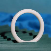 Xian Lantian Jade Terracotta Warriors and Horses Natural Living Jade Real Jade Thin Round Bar Bracelet Lantian Jade Museum