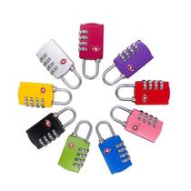 Travel supplies suitcase backpack customs padlock tsa309 multi-purpose metal four-digit customs code lock