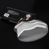 Bangs stickers transparent hair dyeing face mask barber shop forehead stickers hair cutting baffle hairdressing supplies 100 pieces