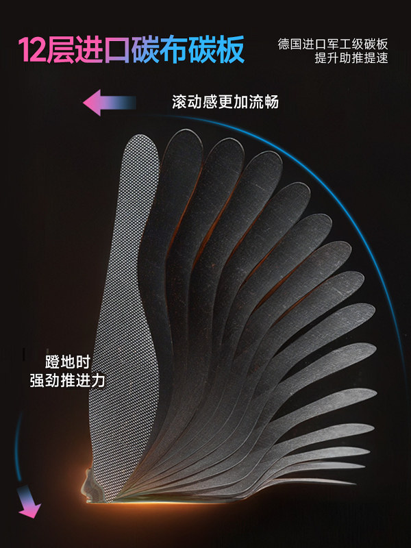 [North Sports Joint Research]Sonic Cat Awakening Air Cushion Spikes Auto-Fit Children's Full Palm Pure Carbon Plate Sprint Running Shoes