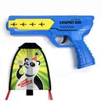 Ejection kite gun childrens gliding foam aircraft gun boy outdoor sports internet celebrity toy kite
