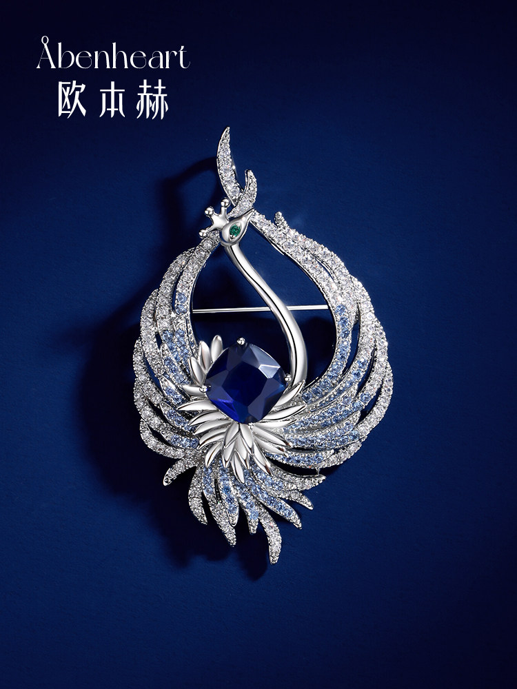 Abenheart Danish Fengxi Brooch, High-End Suit Fashion Exquisite Pin, Light Luxury Gift for Men and Women